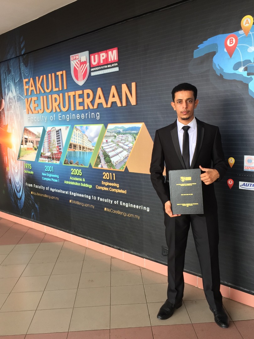 Hadhramout Foundation ›› Bin Bishr receives a Master in Structural